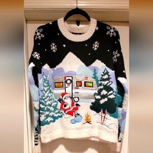 PRE-OWNED Blizzard Bay Women's 3D Christmas Sweater